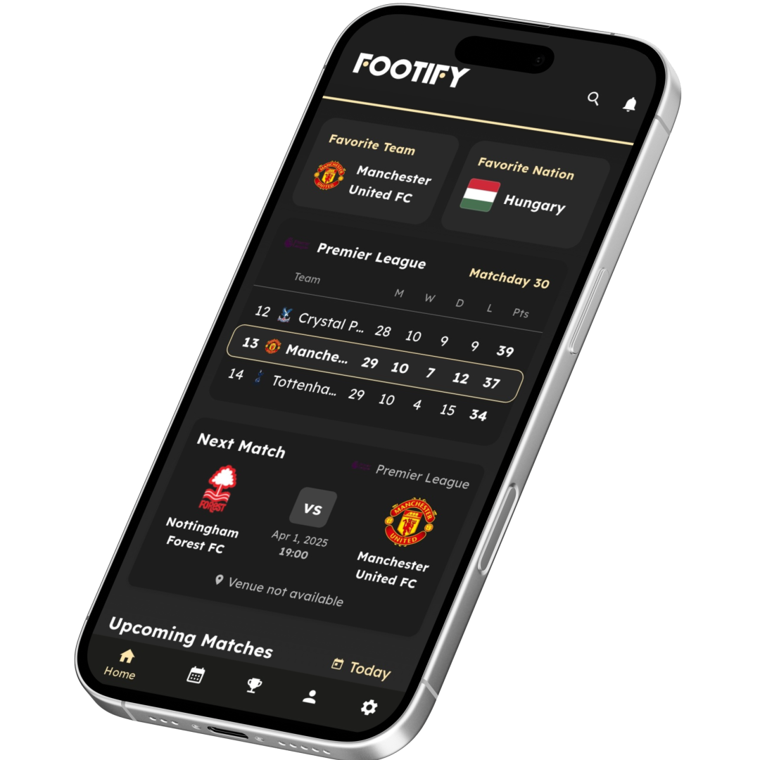 Footify App Screenshot